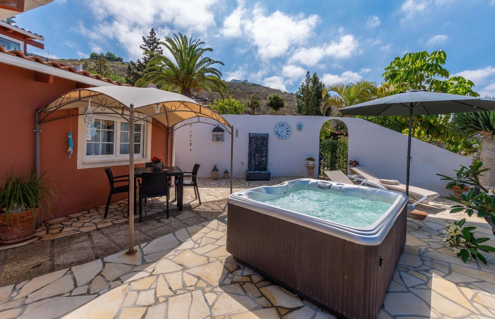 Villa Hibisco, Jacuzzi Y Vistas Al Atlantico Адехе Экстерьер фото